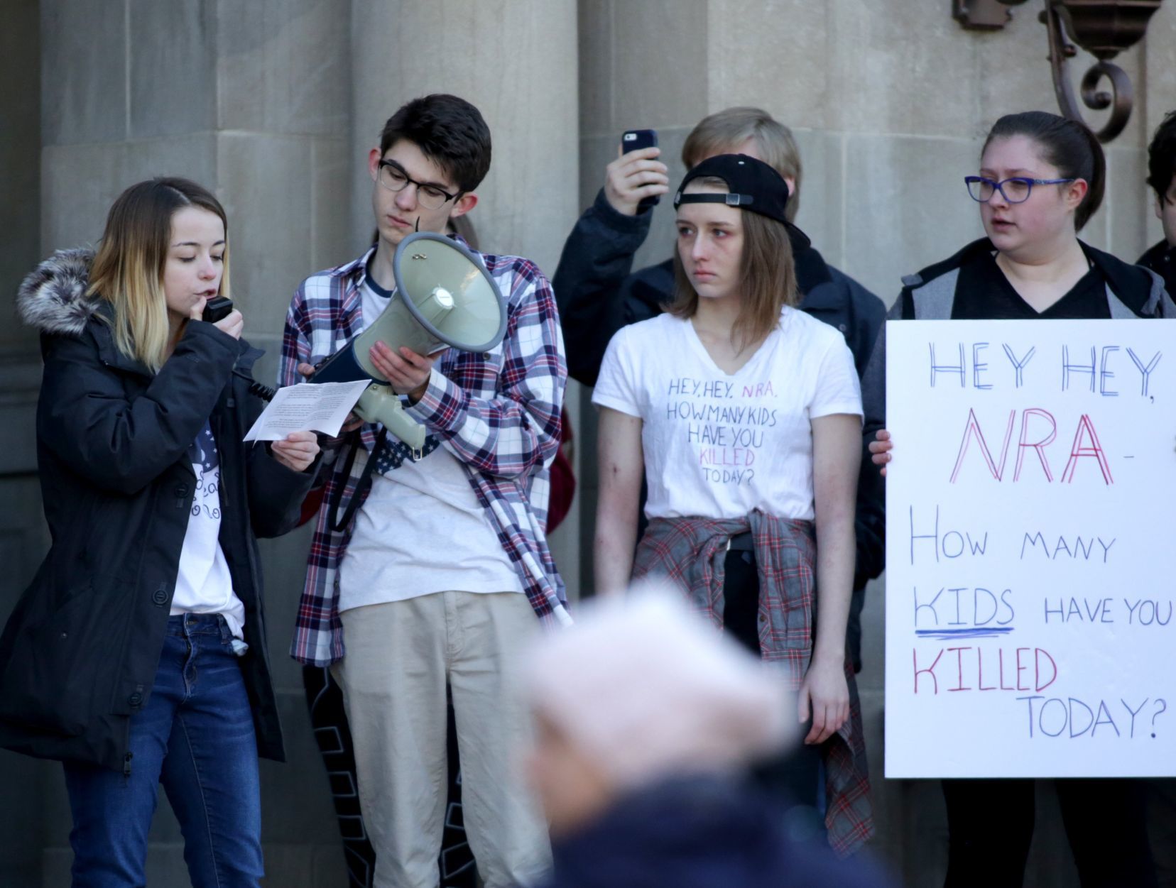 Webster Groves students walk out